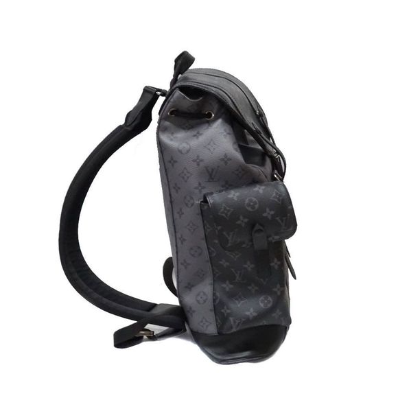 Louis Vuitton Christopher MM Rucksack Backpack Monogram Eclipse Black - Picture 2 of 13